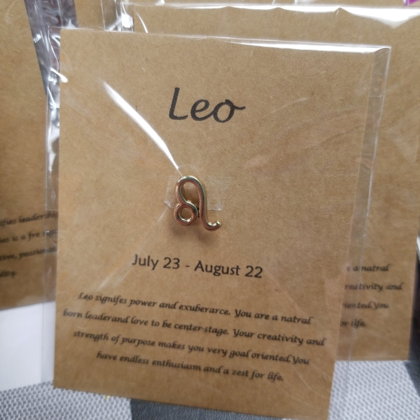 FINAL SALE Zodiac Necklace Charms