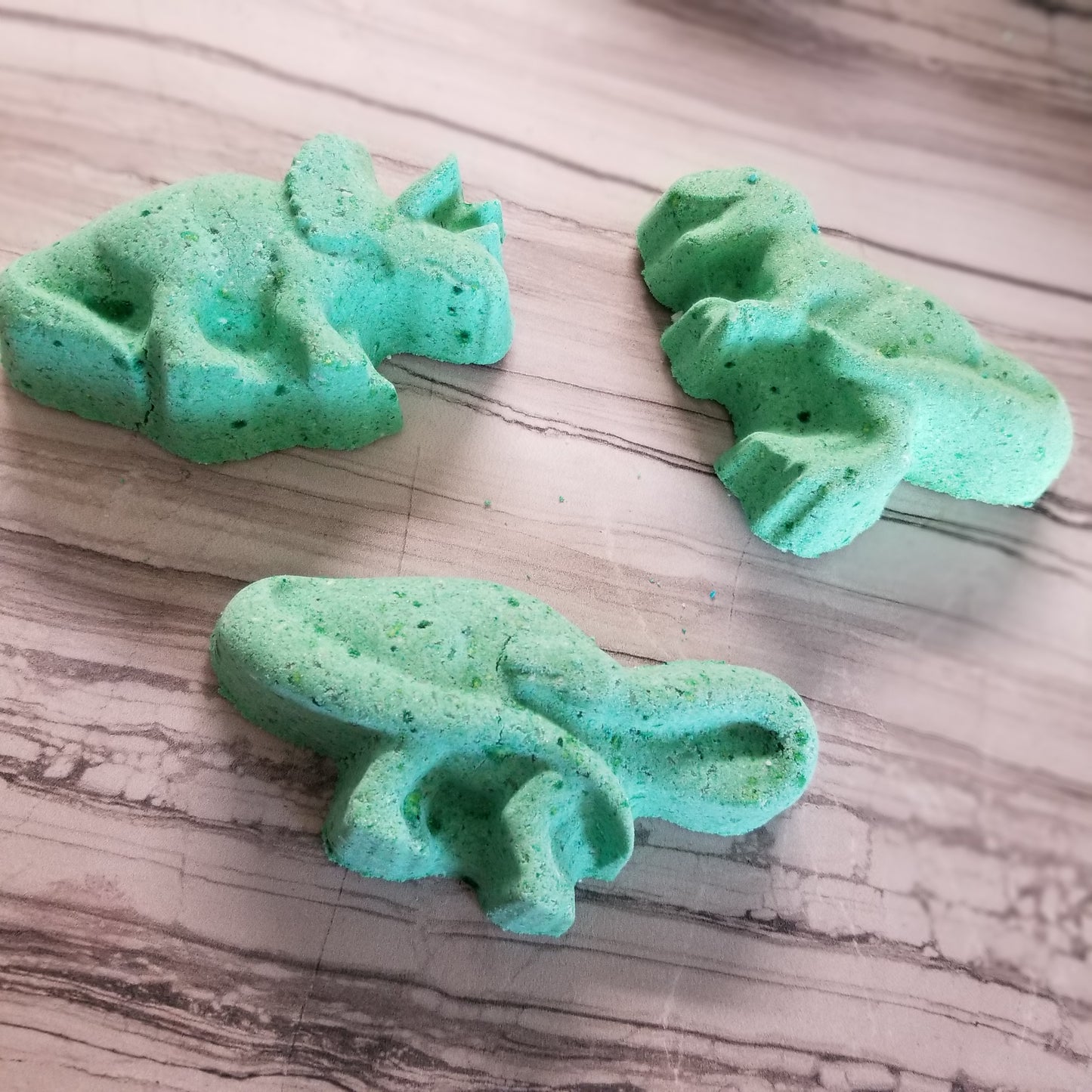 Dinosaur bath bombs