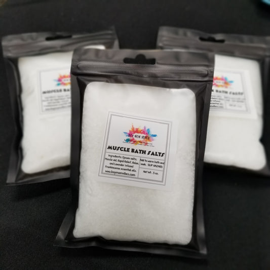 Muscle bath salts