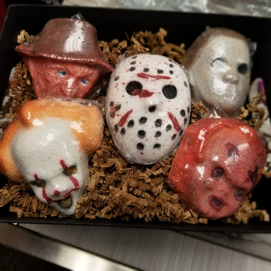 Horror Movie Fans bath bombs