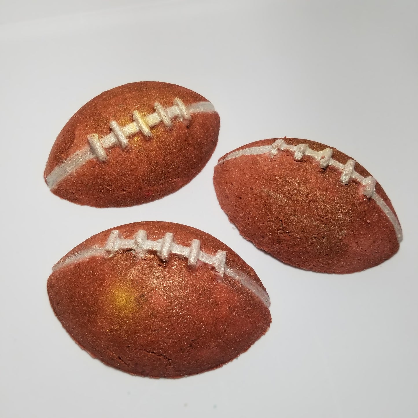 Football bath bomb