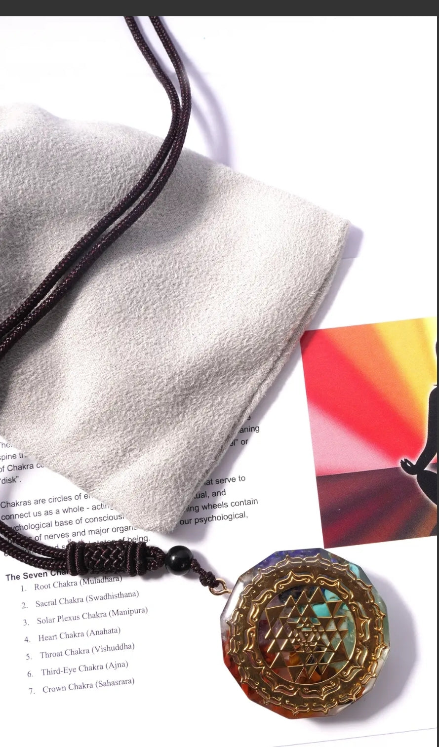 FINAL SALE Chakra Necklace