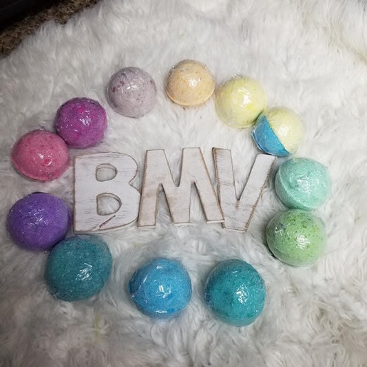 Sphere/round bath bombs